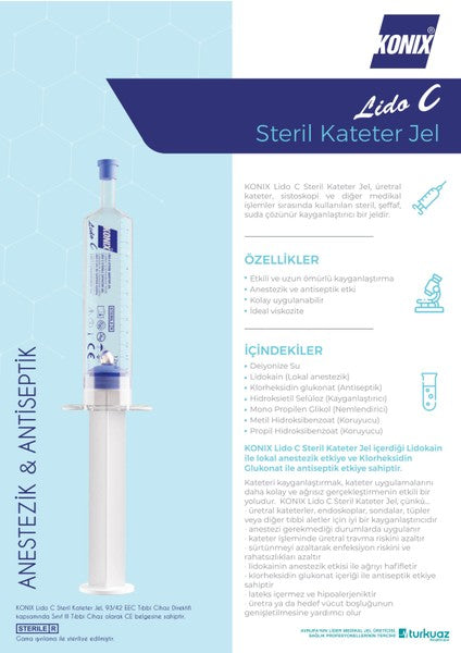 KONİX STERİL KATAJEL