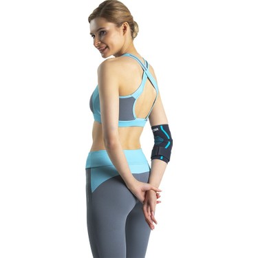 VİZOR ÖRME SİLİKON DESTEKLİ DİRSEKLİK (S)