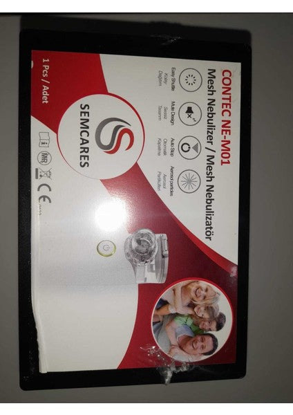 Semcares Contec Semcares NE-M01L Taşınabilir Mini Mesh Nebulizatör Bataryalı Ürün