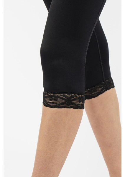 SIRT- ABDOMİNAL DİZ ALTI GÖĞSÜ AÇIK POST OP KOMPRESYON KORSESİ (M)