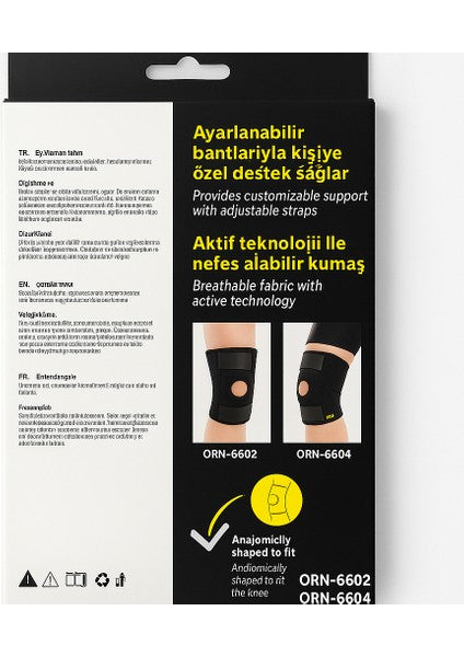 ORINOR STANDART PATELLA DESTEKLİ DİZLİK
