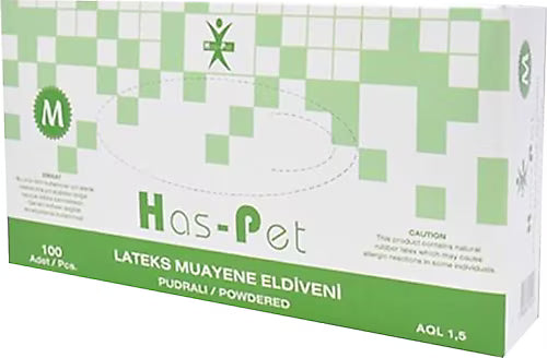 HASPET ELDİVEN M LATEKS PUDRALI